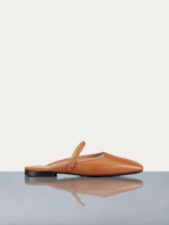 Le Em Mary Jane Flat -- Tobacco