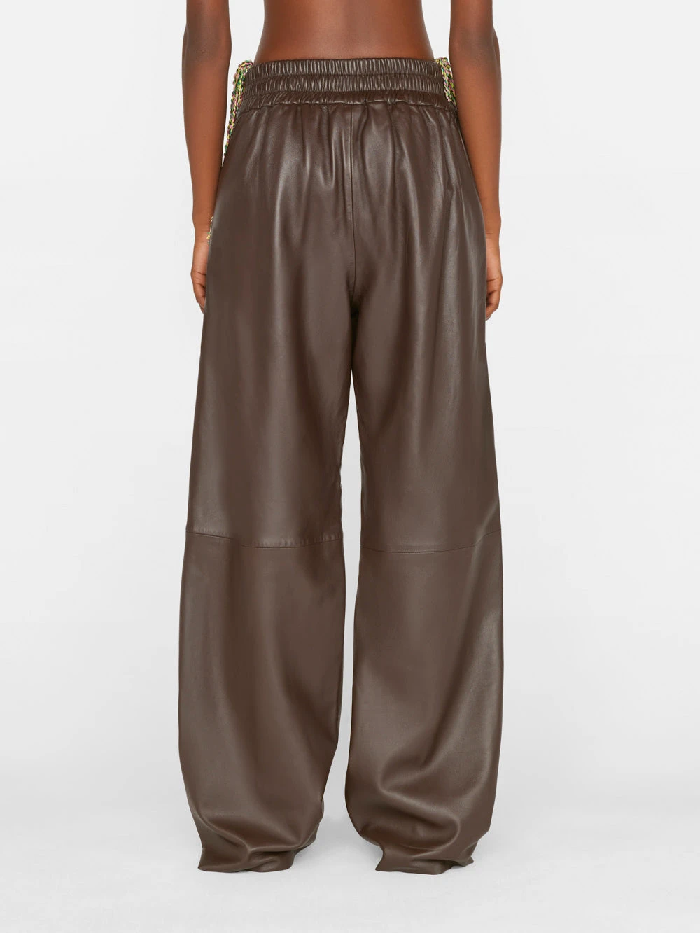 Baggy Leather Trouser -- Chocolate Brown 9 Baggy Leather Trouser -- Chocolate Brown - Image 7