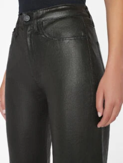 Le Jane Crop Leather -- Noir -Chic Attire Store LWLT0705 NOIR 1125