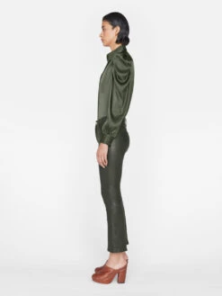 Leather Le Crop Mini Boot -- Surplus -Chic Attire Store LWLT0718 SURPLUS 0894