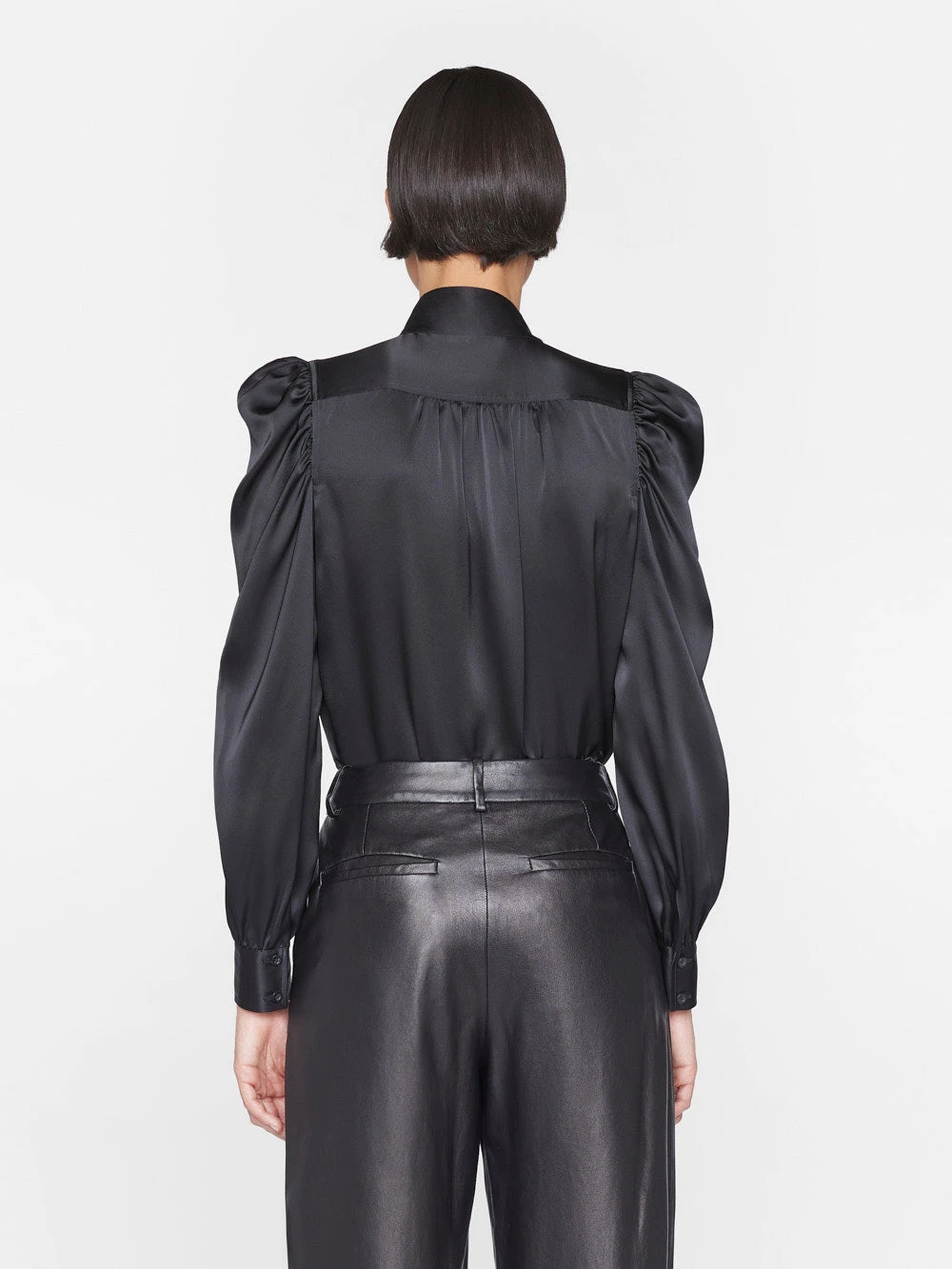 Gillian Long Sleeve Top -- Noir 9 Gillian Long Sleeve Top -- Noir - Image 7