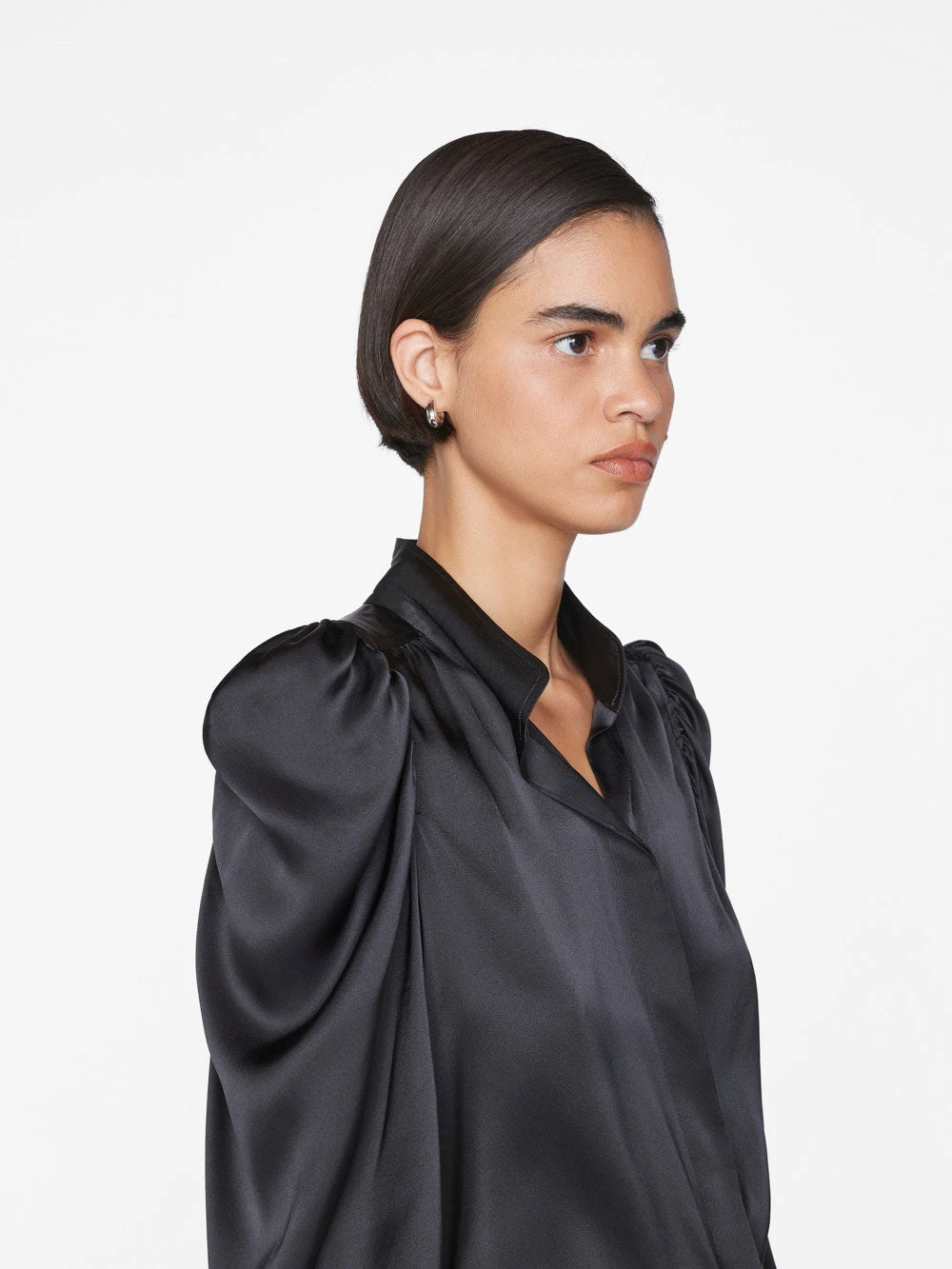Gillian Long Sleeve Top -- Noir 7 Gillian Long Sleeve Top -- Noir - Image 5