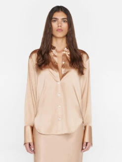 The Standard Shirt -- Blush 15 The Standard Shirt -- Blush -Chic Attire Store LWSH2434 BLUSH 0130