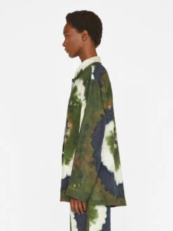 Oversized Tie Dye Shirt -- Fatigue Multi 14 Oversized Tie Dye Shirt -- Fatigue Multi -Chic Attire Store LWSH2808 FATIGUE MULTI FRSU23EC WOMENS DAY 04 1744HR
