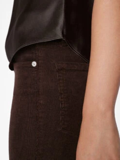 V-Neck Cami Top -- Espresso 11 V-Neck Cami Top -- Espresso -Chic Attire Store LWSH2832 ESPRESSO 0571