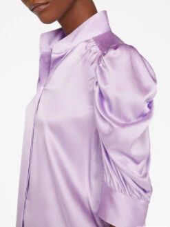 Gillian Top -- Lilac -Chic Attire Store LWSH2872 LILAC FRSU23EC WOMENS DAY 04 0266HR