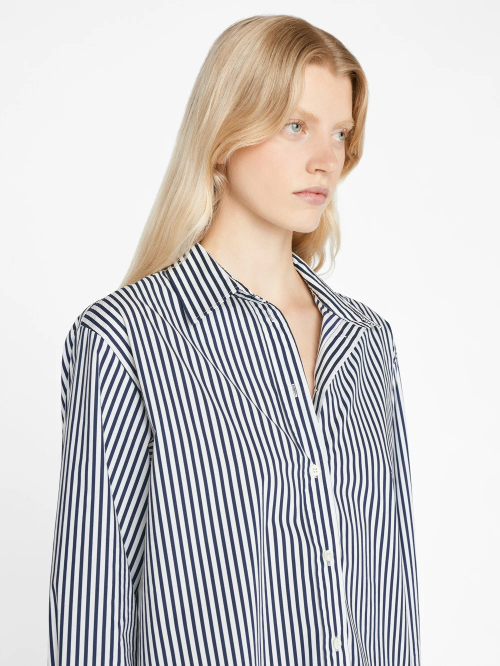 The Oversized Shirt -- Blanc Multi 10 The Oversized Shirt -- Blanc Multi - Image 8