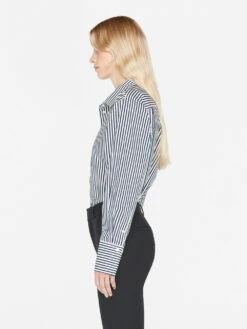 The Oversized Shirt -- Blanc Multi 15 The Oversized Shirt -- Blanc Multi -Chic Attire Store LWSH2879 BLANC MULTI 0250