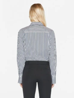 The Oversized Shirt -- Blanc Multi 16 The Oversized Shirt -- Blanc Multi -Chic Attire Store LWSH2879 BLANC MULTI 0263