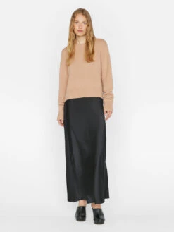 Cashmere Clean Crew -- Blush -Chic Attire Store LWSW1180 BLUSH 0198
