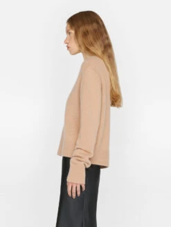 Cashmere Clean Crew -- Blush -Chic Attire Store LWSW1180 BLUSH 0218
