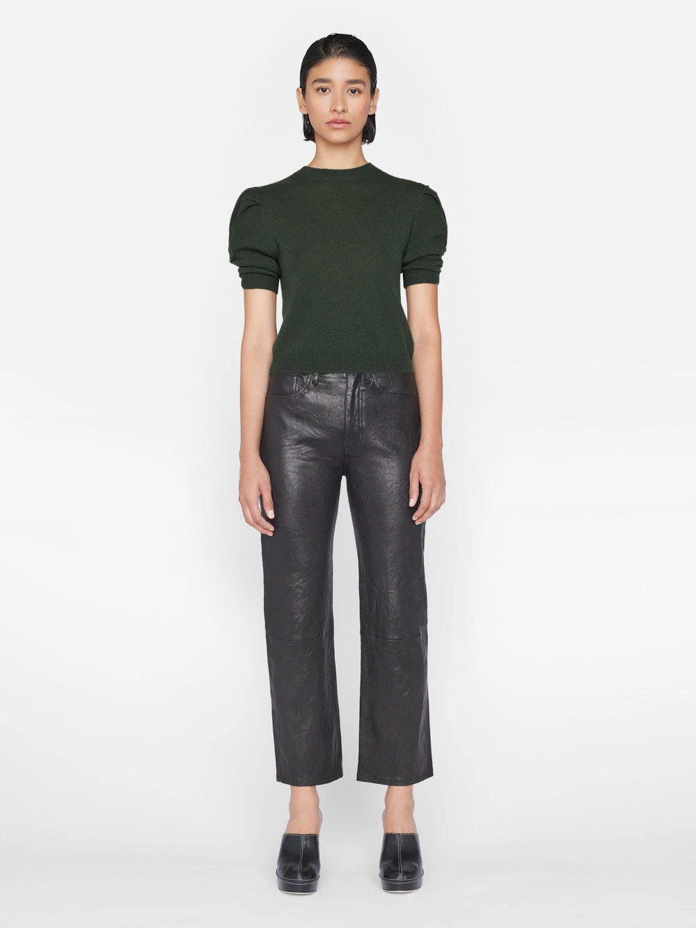 Ruched Sleeve Cashmere Sweater -- Surplus 9 Ruched Sleeve Cashmere Sweater -- Surplus - Image 7