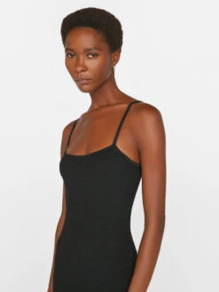 Crochet Feather Dress -- Noir -Chic Attire Store LWSW1751 NOIR FRSU23EC WOMENS DAY 04 0959HR 6c5a6c96 11bb 4aea addd 6929561fd193