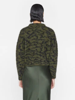 Abstract Jacquard Crew -- Surplus Multi 13 Abstract Jacquard Crew -- Surplus Multi -Chic Attire Store LWSW1827 SURPLUS MULTI 1178