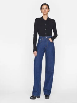 Shrunken Cashmere Cardi -- Noir -Chic Attire Store LWSW1862 NOIR 0642