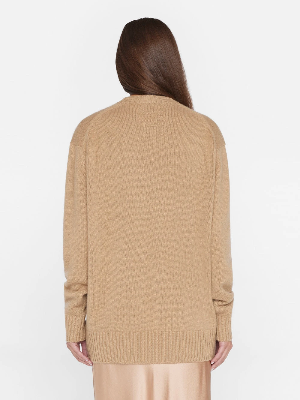 Boyfriend Cashmere Crew -- Light Camel 9 Boyfriend Cashmere Crew -- Light Camel - Image 7