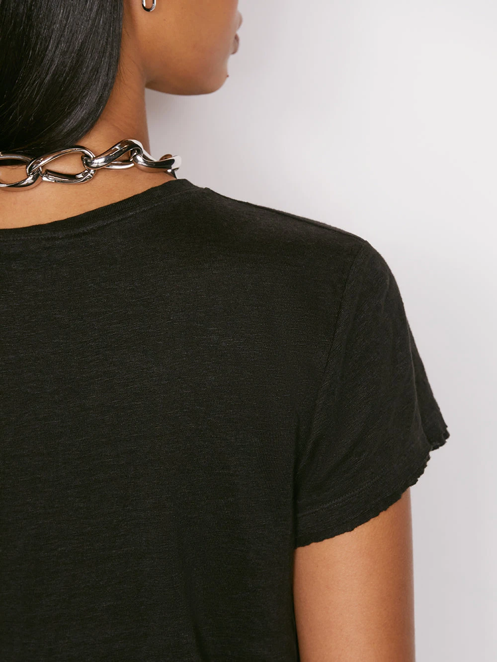 Easy True Tee -- Noir 9 Easy True Tee -- Noir - Image 7