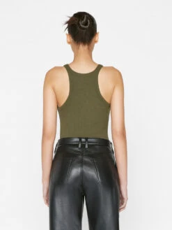 Modal Rib Cami -- Fatigue 12 Modal Rib Cami -- Fatigue -Chic Attire Store LWTS1984 FATIGUE FRSP23EC II WOMENS DAY 02 0027HR