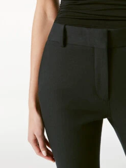 Le Crop Mini Boot Trouser -- Noir 11 Le Crop Mini Boot Trouser -- Noir -Chic Attire Store LWWB0591 NOIR FRSP21EC DAY02 0015HR