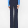 Le High Flare Trouser -- Navy