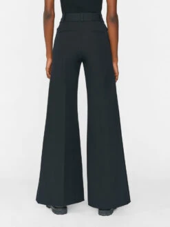 Le Palazzo Trouser -- Noir -Chic Attire Store LWWB0850 NOIR FRSP23EC WOMENS DAY 01 0022HR