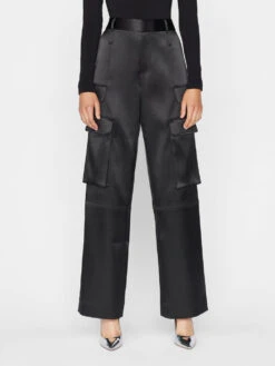 Relaxed Straight Cargo -- Noir