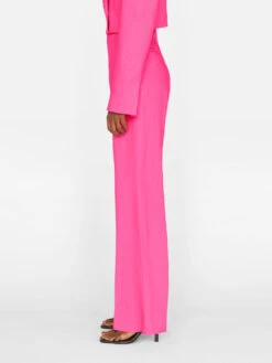 High Rise Wide Leg Trouser -- Flamingo 12 High Rise Wide Leg Trouser -- Flamingo -Chic Attire Store LWWB0861 FLAMINGOFRSU23EC WOMENS DAY 04 1572HR