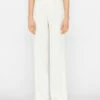 High Rise Wide Leg Trouser -- Off White 2 High Rise Wide Leg Trouser -- Off White -Chic Attire Store LWWB0861 OFF WHITE FRSU23EC II WOMENS DAY 02 0052HR