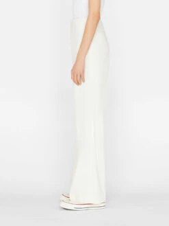 High Rise Wide Leg Trouser -- Off White 12 High Rise Wide Leg Trouser -- Off White -Chic Attire Store LWWB0861 OFF WHITE FRSU23EC II WOMENS DAY 02 0073HR