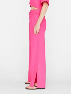 Drawstring Lounge Pant -- Flamingo -Chic Attire Store LWWB0868 FLAMINGO FRSU23EC WOMENS DAY 03 0896HR
