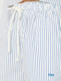 Drawstring Lounge Short -- Cobalt Multi -Chic Attire Store LWWB0885 COBALT MULTI FRSU23EC WOMENS DAY 03 0452HR