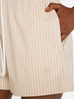 Drawstring Lounge Short -- Sand Multi 13 Drawstring Lounge Short -- Sand Multi -Chic Attire Store LWWB0885 SAND MULTI FRSU23EC WOMENS DAY 04 1491HR