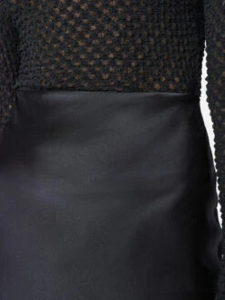 Column Maxi Skirt -- Noir 12 Column Maxi Skirt -- Noir -Chic Attire Store LWWB0916 NOIR 0342