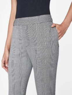 Le High Flare Trouser -- Noir Multi -Chic Attire Store LWWB0918 NOIR MULTI 0359