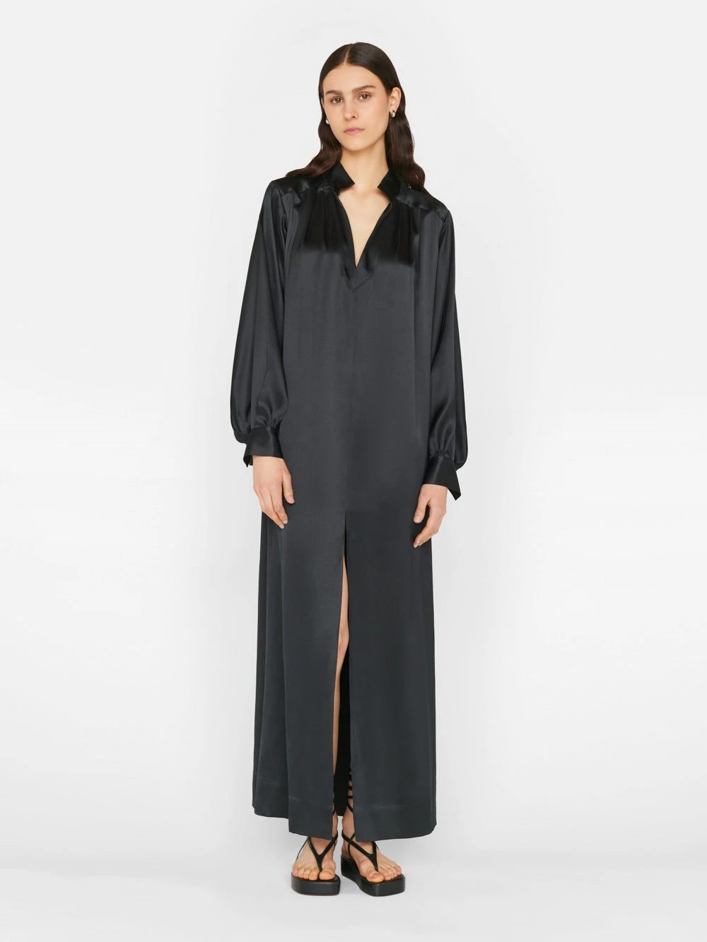 Kaftan Maxi Dress -- Noir 3 Kaftan Maxi Dress -- Noir