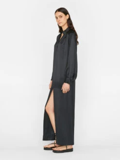 Kaftan Maxi Dress -- Noir 12 Kaftan Maxi Dress -- Noir -Chic Attire Store LWWD0631 NOIR FRSU23EC II WOMENS DAY 02 0271HR