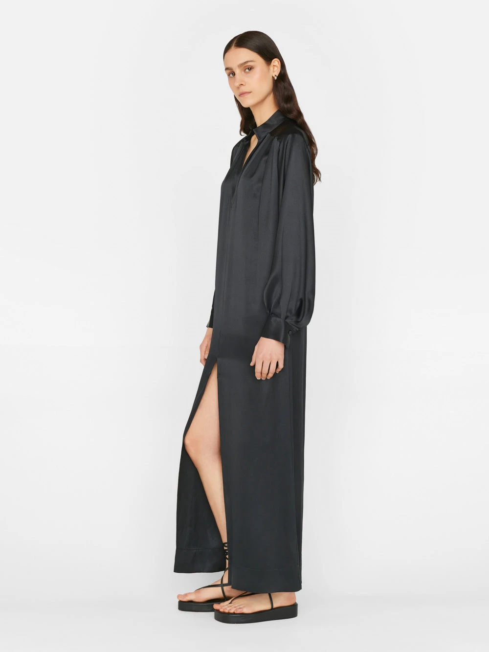 Kaftan Maxi Dress -- Noir 7 Kaftan Maxi Dress -- Noir - Image 5