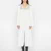 Tie Front Bell Sleeve Dress -- Off White 1 Tie Front Bell Sleeve Dress -- Off White -Chic Attire Store LWWD0719 OFF WHITE FRSU23EC II WOMENS DAY 02 0151HR