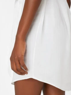 Gillian Mini Dress -- Blanc 14 Gillian Mini Dress -- Blanc -Chic Attire Store LWWD0750 BLANC FRSU23EC WOMENS DAY 04 1111HR