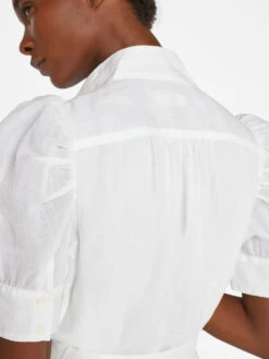 Gillian Mini Dress -- Blanc 19 Gillian Mini Dress -- Blanc -Chic Attire Store LWWD0750 BLANC FRSU23EC WOMENS DAY 04 1143HR