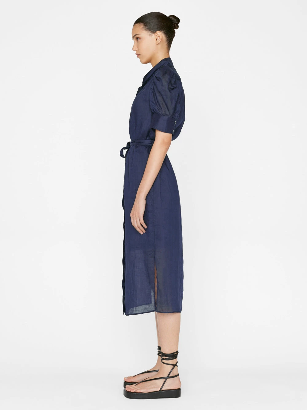 Gillian Midi Dress -- Navy 6 Gillian Midi Dress -- Navy - Image 4