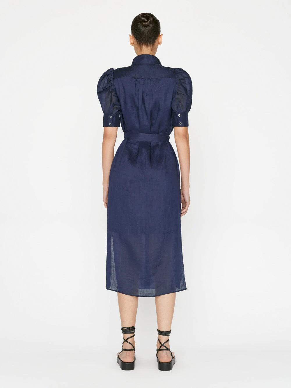 Gillian Midi Dress -- Navy 7 Gillian Midi Dress -- Navy - Image 5