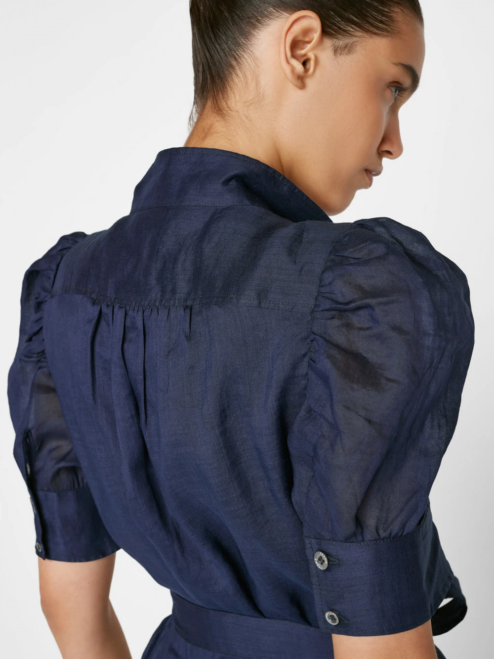 Gillian Midi Dress -- Navy 5 Gillian Midi Dress -- Navy - Image 3