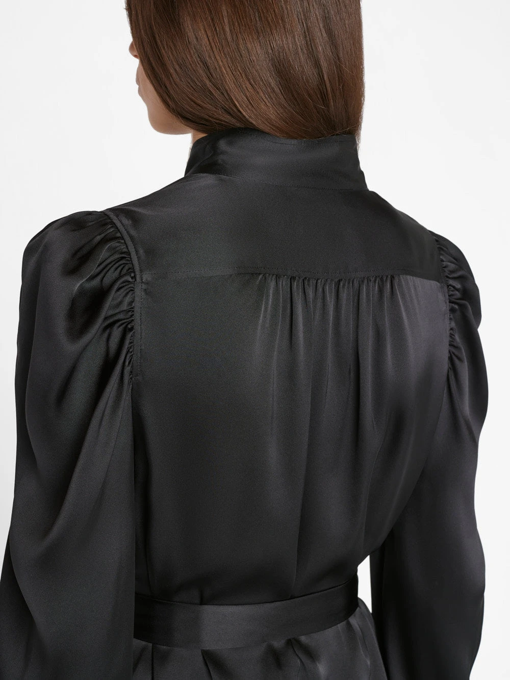 Gillian Long Sleeve Mini Dress -- Noir 6 Gillian Long Sleeve Mini Dress -- Noir - Image 4