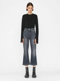 Le Super High Crop Mini Boot -- Black Oak -Chic Attire Store SHCMBRB786 BLACKOAK FRSP23EC WOMENS DAY 02 0004HR