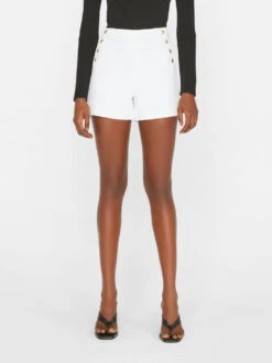 Sailor Snap Short -- Blanc