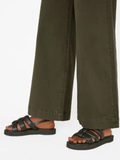 Wide Leg Tomboy Trouser -- Washed Fatigue 12 Wide Leg Tomboy Trouser -- Washed Fatigue -Chic Attire Store WLTTR328 WASHED FATIGUE FRSU23EC WOMENS DAY 05 1205HR