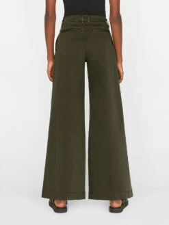 Wide Leg Tomboy Trouser -- Washed Fatigue 16 Wide Leg Tomboy Trouser -- Washed Fatigue -Chic Attire Store WLTTR328 WASHED FATIGUE FRSU23EC WOMENS DAY 05 1220HR