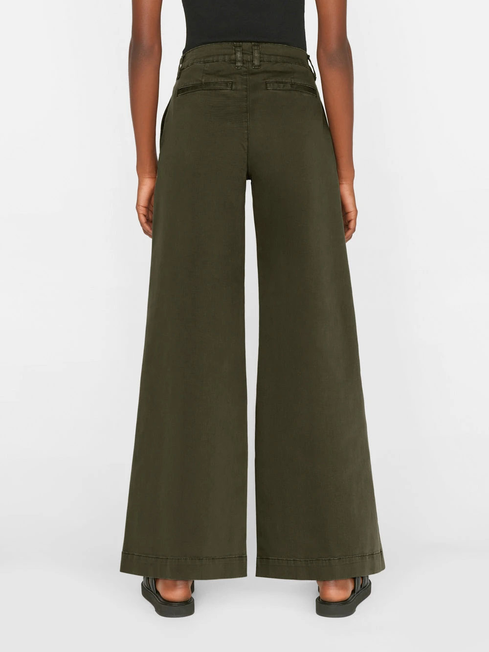 Wide Leg Tomboy Trouser -- Washed Fatigue 9 Wide Leg Tomboy Trouser -- Washed Fatigue - Image 7